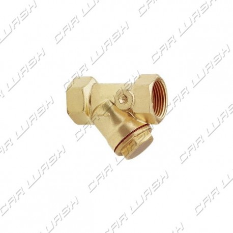 Brass Y filter 3/8