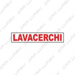 LAVACERCHI written sticker