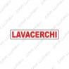 LAVACERCHI written sticker