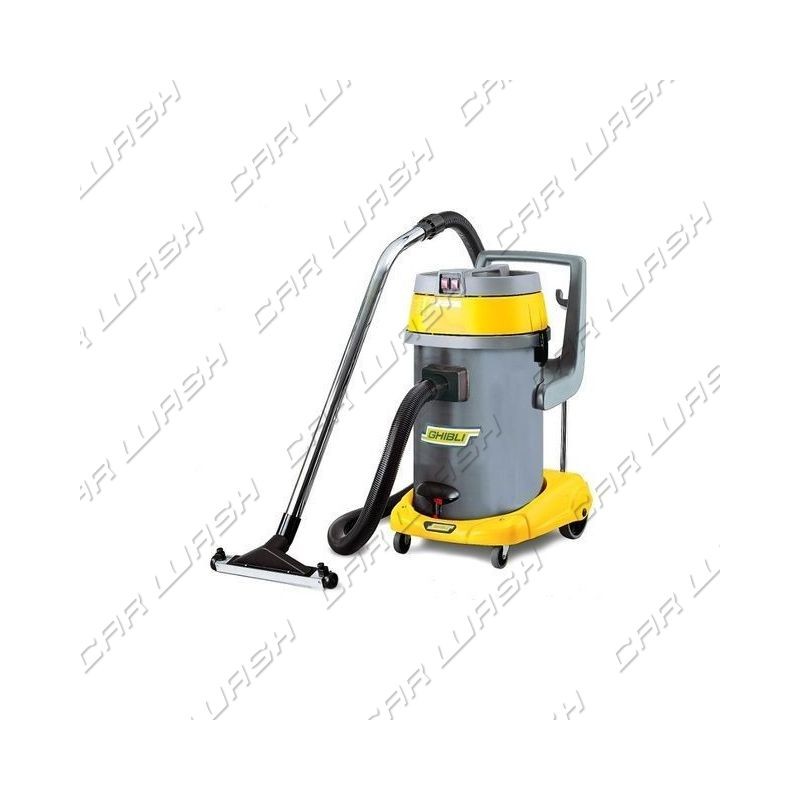 Aspiratore/liquidi bidone plastica 2900W 3 motori BASCULANTE