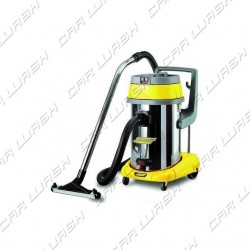 Aspiratore/aspiraliquidi bidone inox 2900W 3 motori BASCULANTE