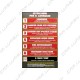 "Washing Instructions" sticker 6 programs 50x70