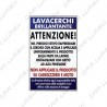Adhesive wheel cleaner attention 50x70