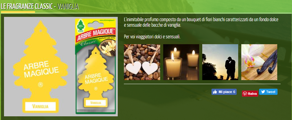 Arbre Magique Vaniglia conf.24pz