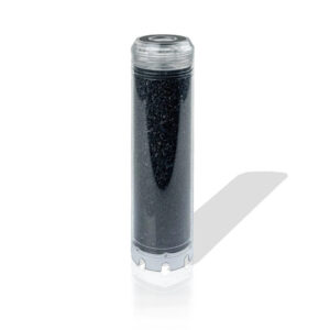 Filtro 25cm 9''3/4 trasparente con carbone