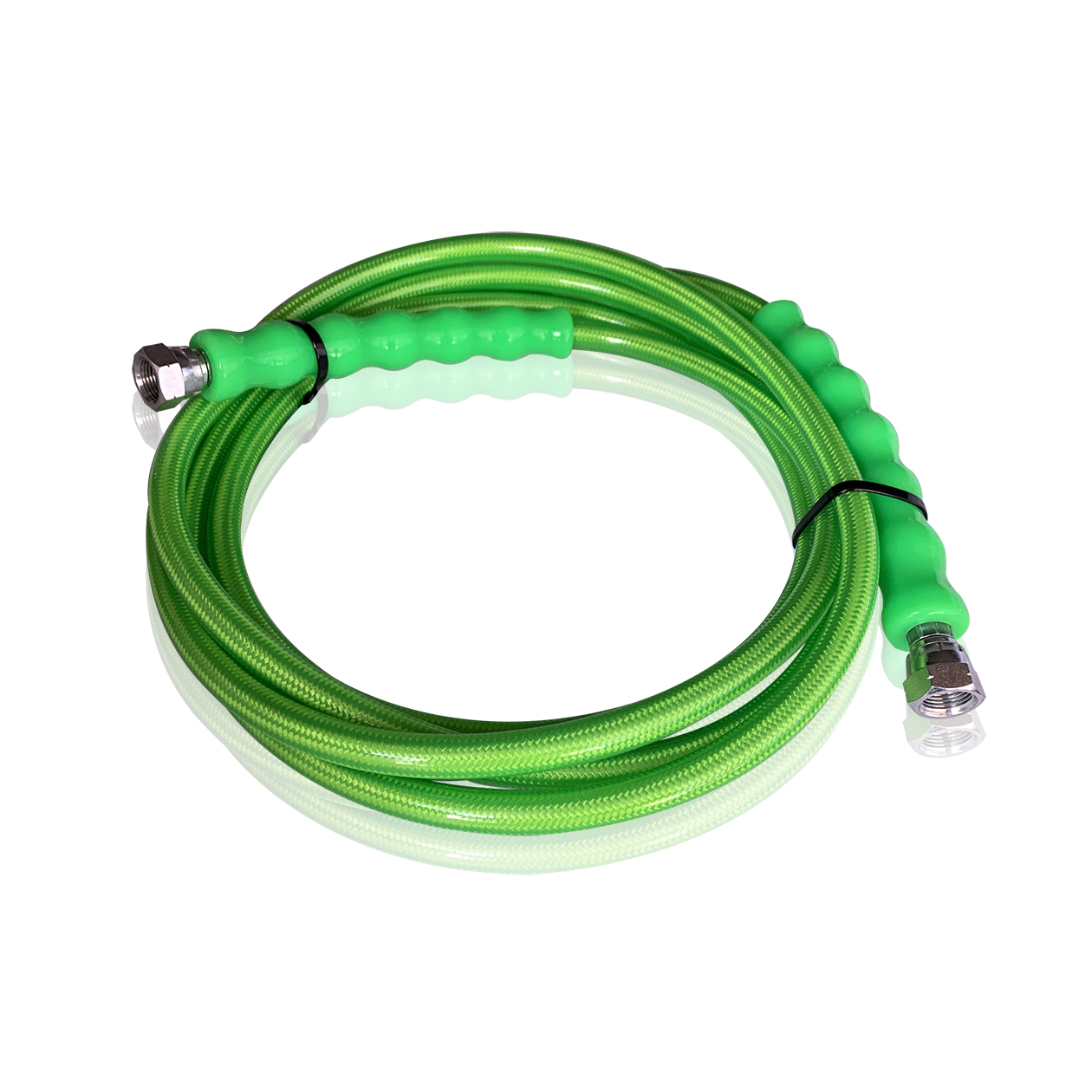 Tubo Verde comfort L 3,50 termoplastico R1 200bar att.3/8F