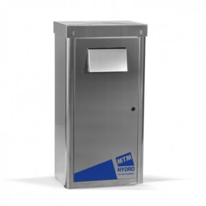 Waste bin closed