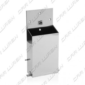 Porta lancia-spazzola inox