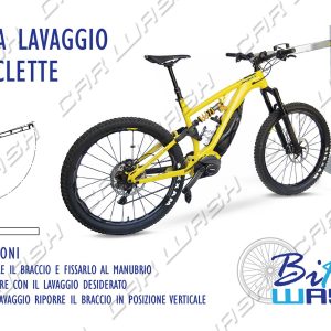 Adesivo A4 supporto Bike Wash