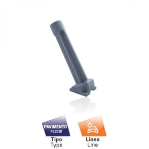 Plastic spear holder