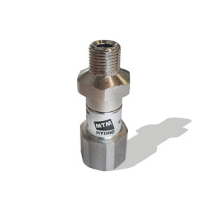 Compact Straight Swivel Fitting 3/8F 1/4M