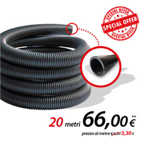 Tubo aspirazione matassa da 20 metri