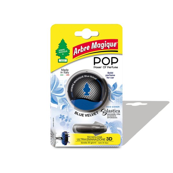 pop blue velvet