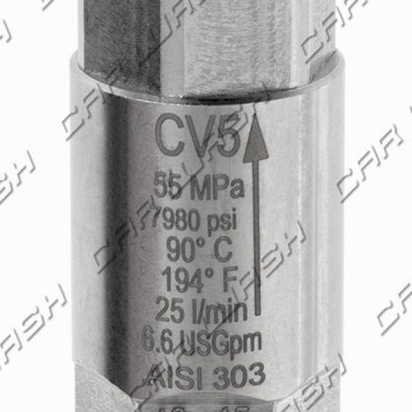 Valvola di non ritorno 1/4 HP INOX-Viton